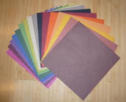 Color paper sheets